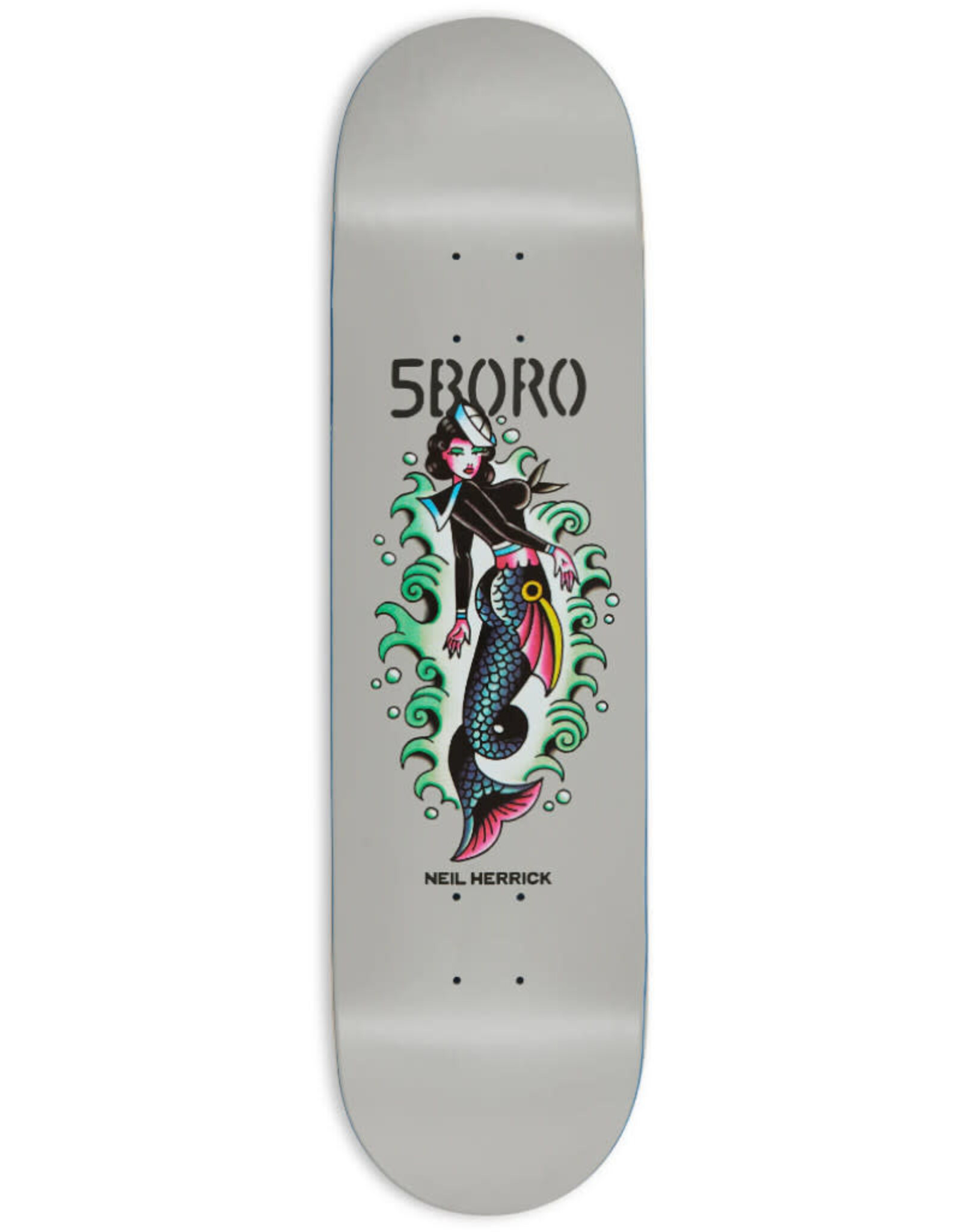 5Boro 5Boro Deck Neil Herrick Mermaid Grey (8.5)