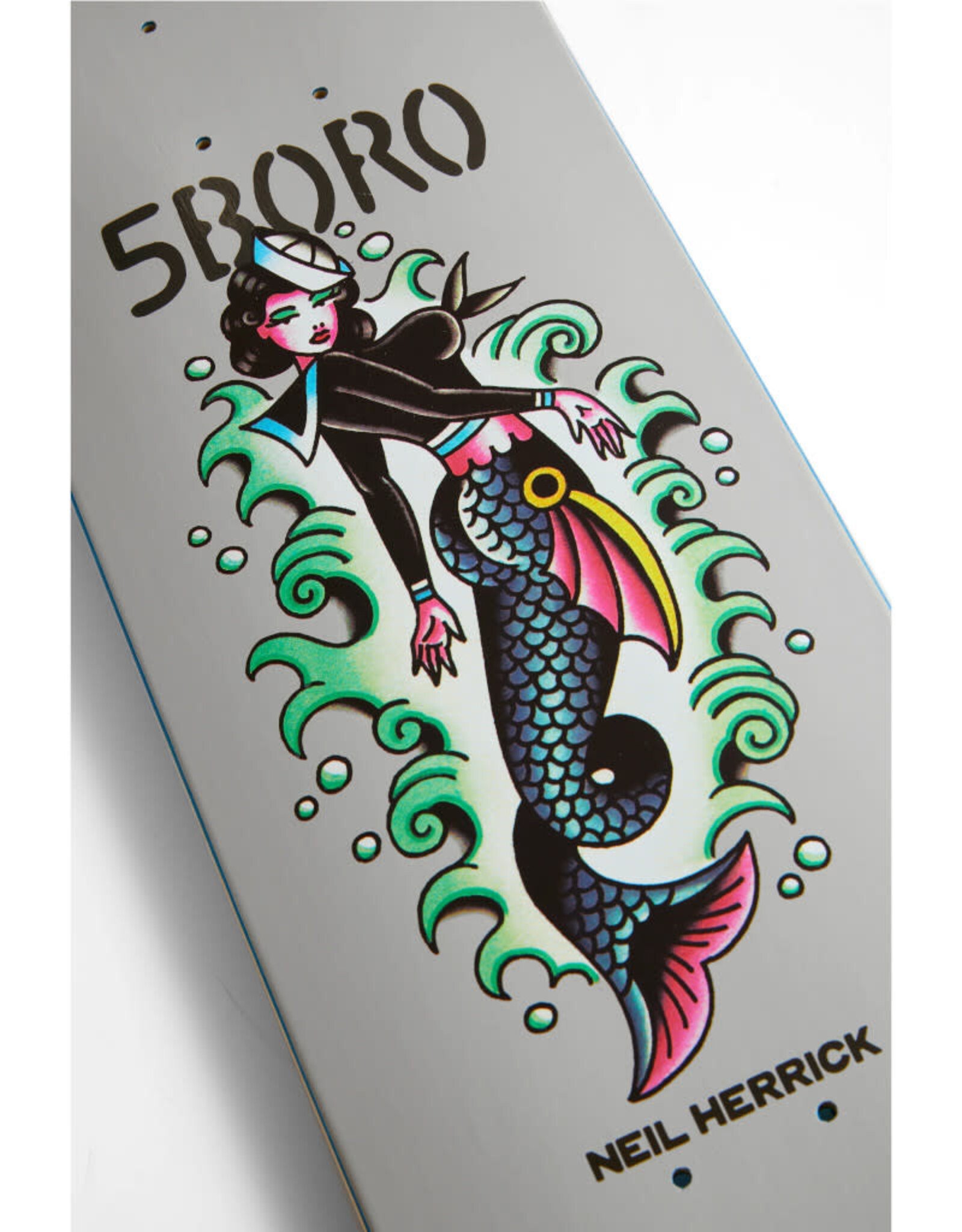 5Boro 5Boro Deck Neil Herrick Mermaid Grey (8.5)