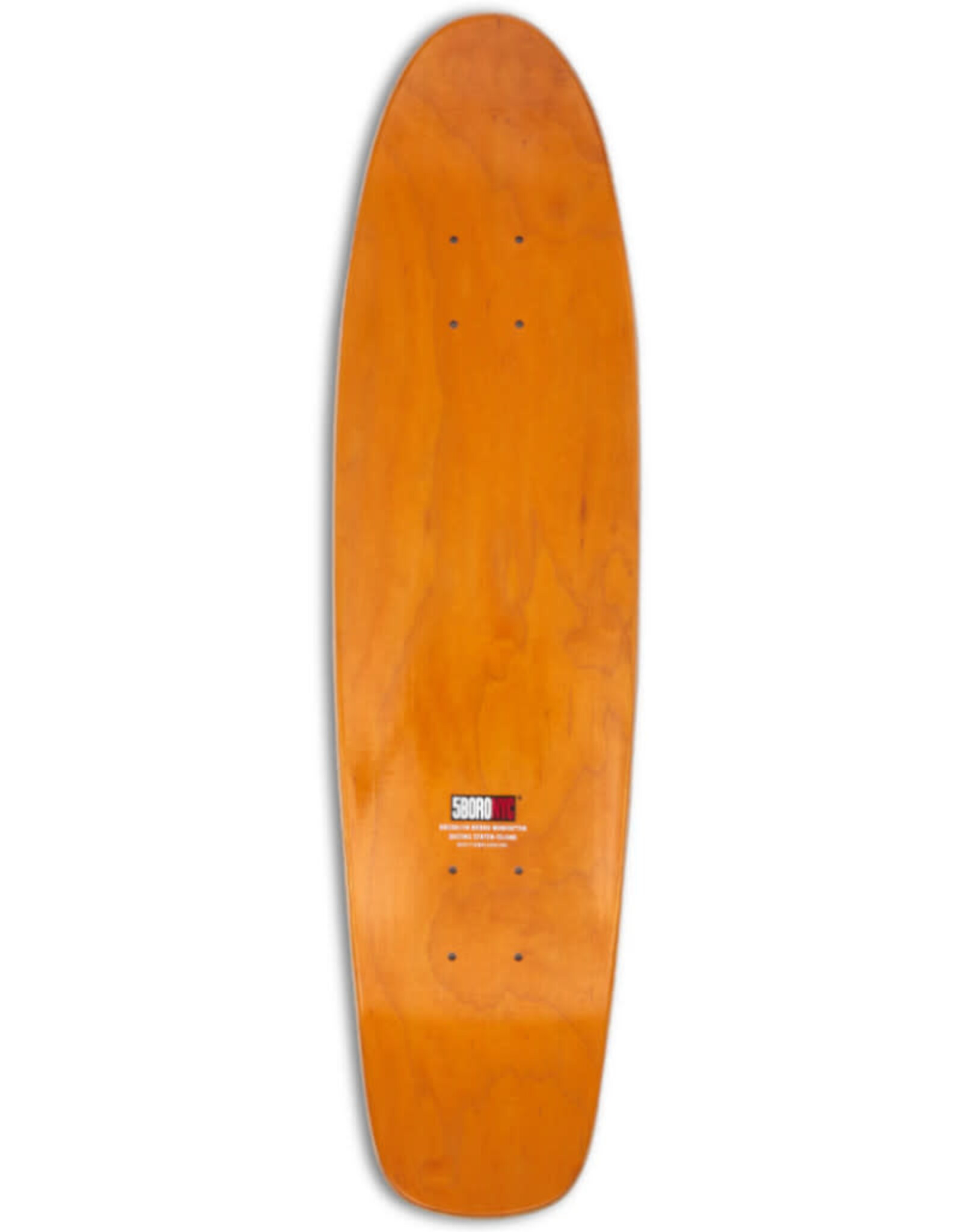 5Boro 5Boro Deck Team Cinco Barrios Cruiser Natural (7.6)