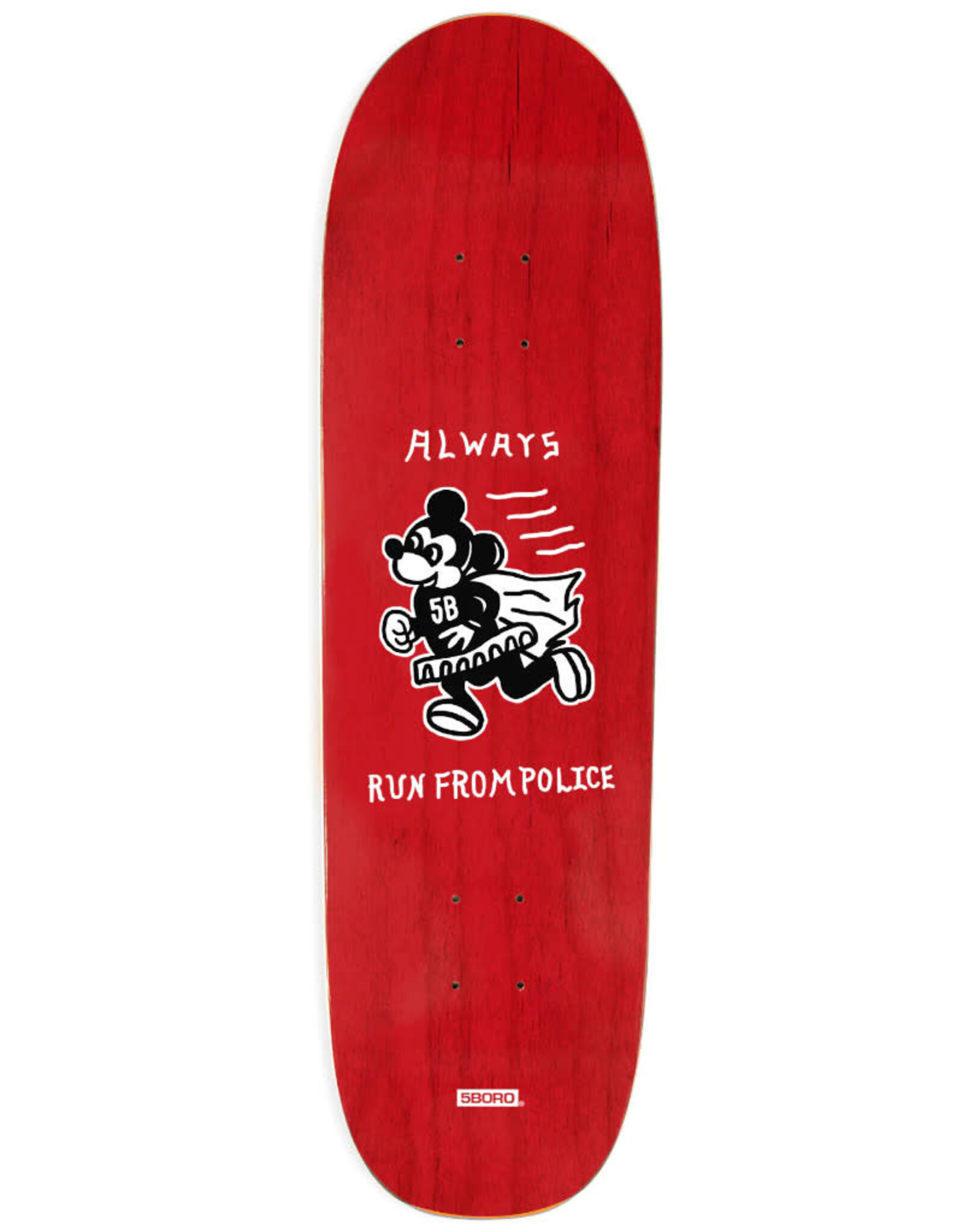 5Boro 5Boro Deck Team Always Run Shred Shape Assorted (8.75)