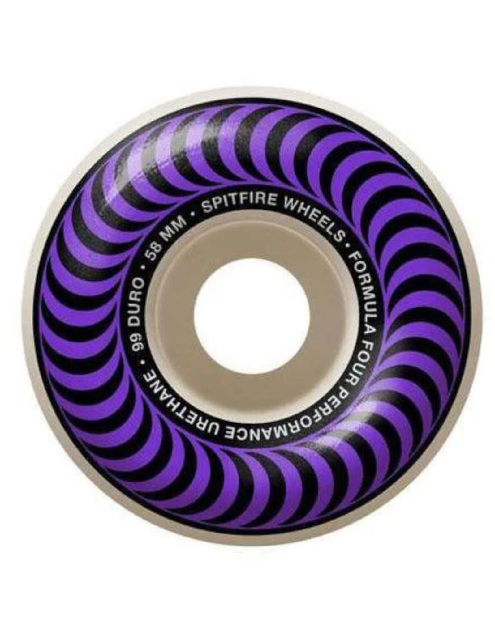 Spitfire Spitfire Wheels Formula Four Purple Classic White (58mm/99d)