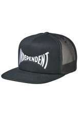 Independent Independent Hat Span Mesh High Profile Trucker Snapback (Black)