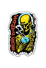 Santa Cruz Santa Cruz Sticker Kendall Atomic White (4 inch)