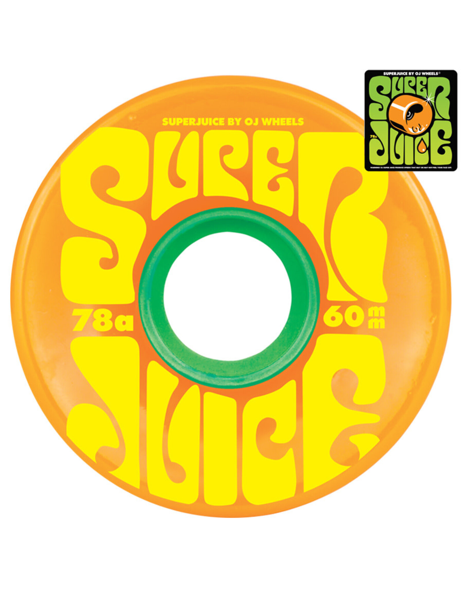 OJ Wheels OJ Wheels Team Super Juice Citrus (60mm/78a)