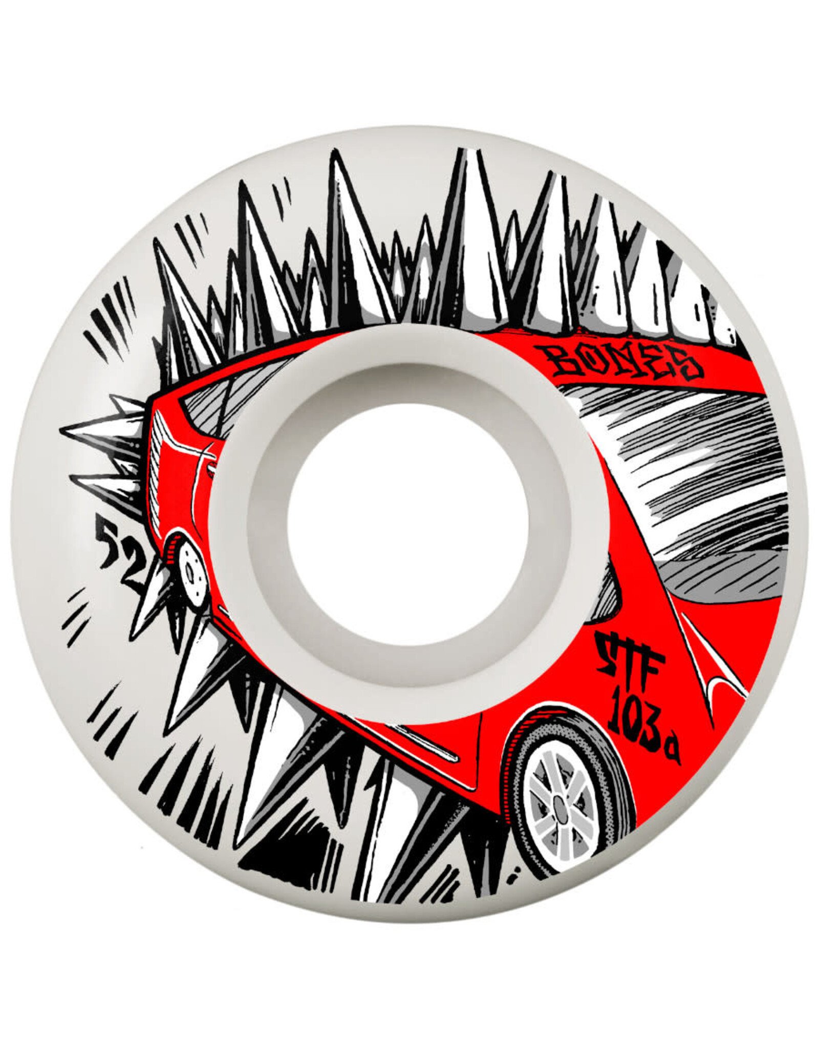 Bones Bones Wheels STF Judas Prius V2 Locks White (52mm/103a)