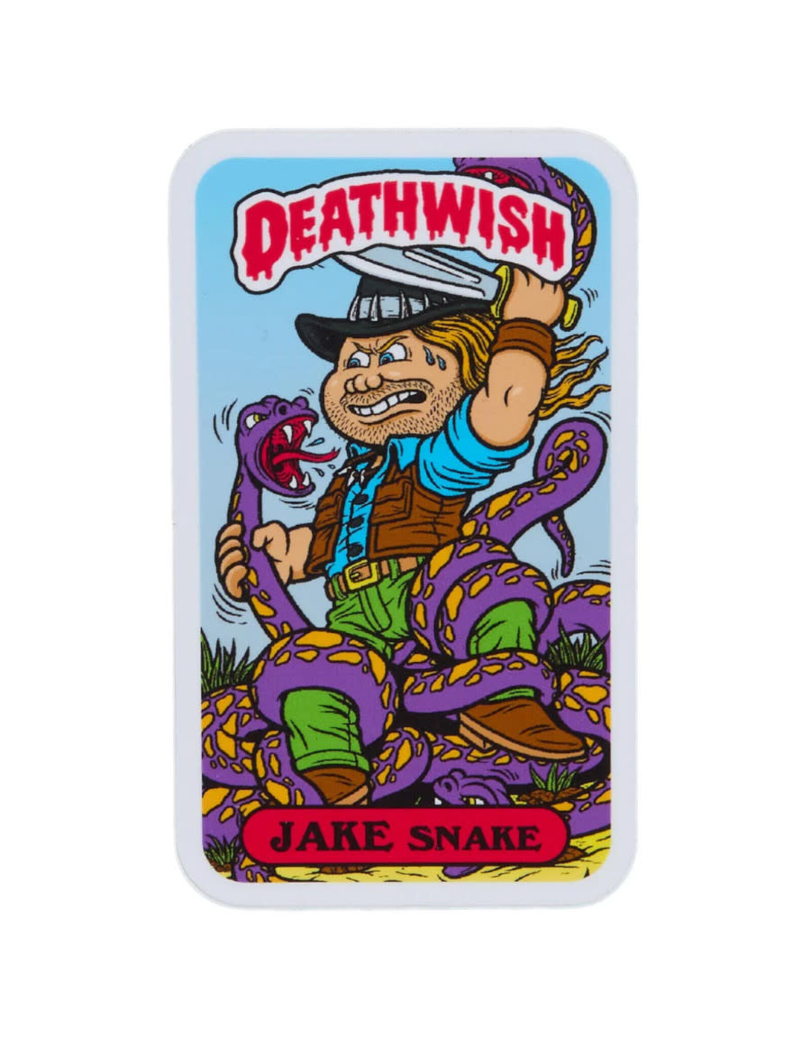 Deathwish Deathwish Sticker Low Life Kids (Jake Snake)