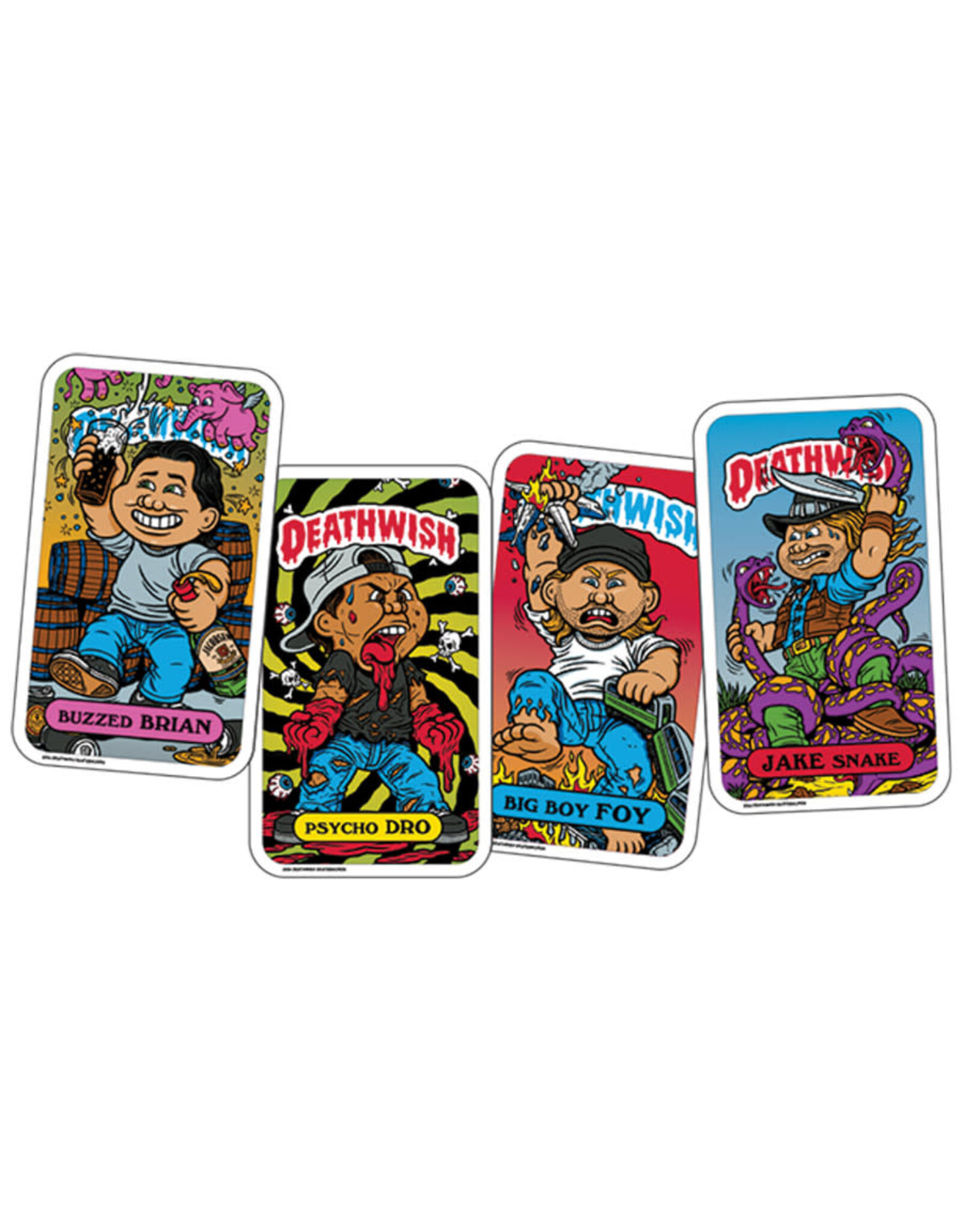 Deathwish Deathwish Sticker Low Life Kids (Jake Snake)