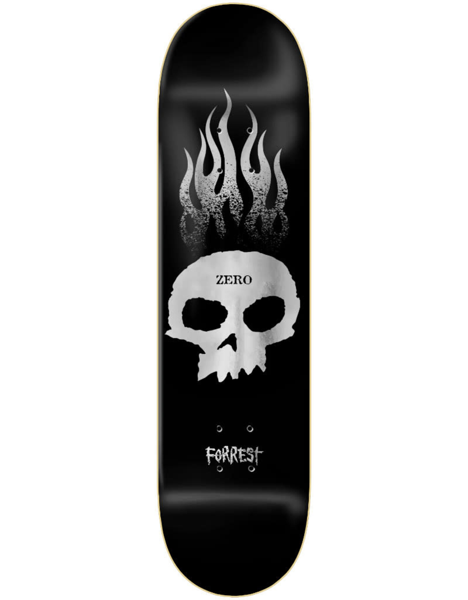 Zero Skateboards Zero Deck Forrest Edwards Flaming Skull (8.25)