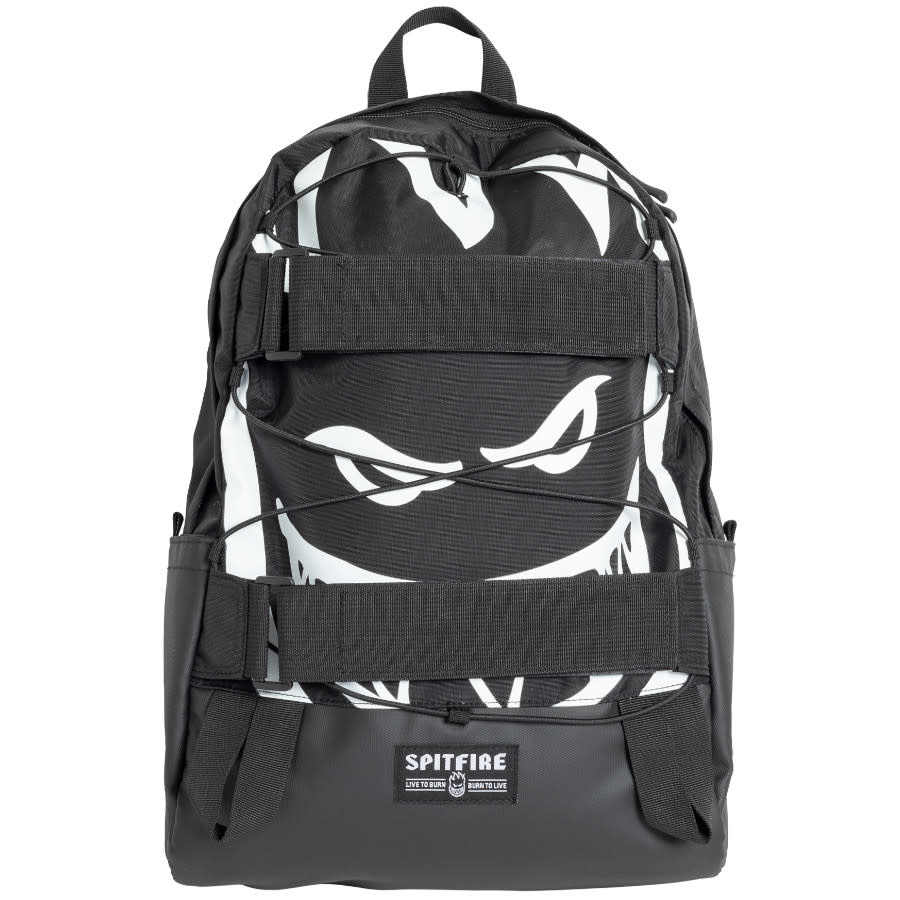 Spitfire Backpack Bighead Day Skate Bag (Black) - Stix SGV