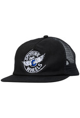 Spitfire Spitfire Hat Flying Classic Trucker Snapback (Black)