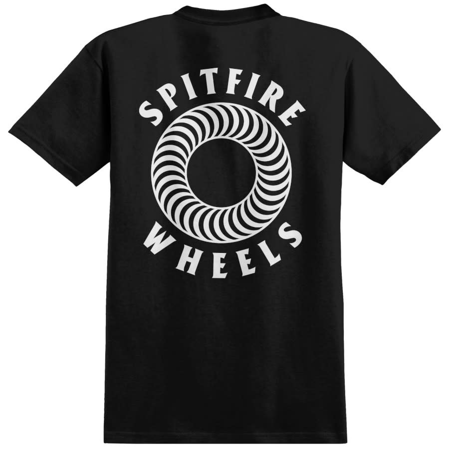 トップス SK8 Spitfire Wheels Logo Printed S/S Tee Spitfire Wheels Shirt Vintage Spitfire Wheels Skate T Shirt