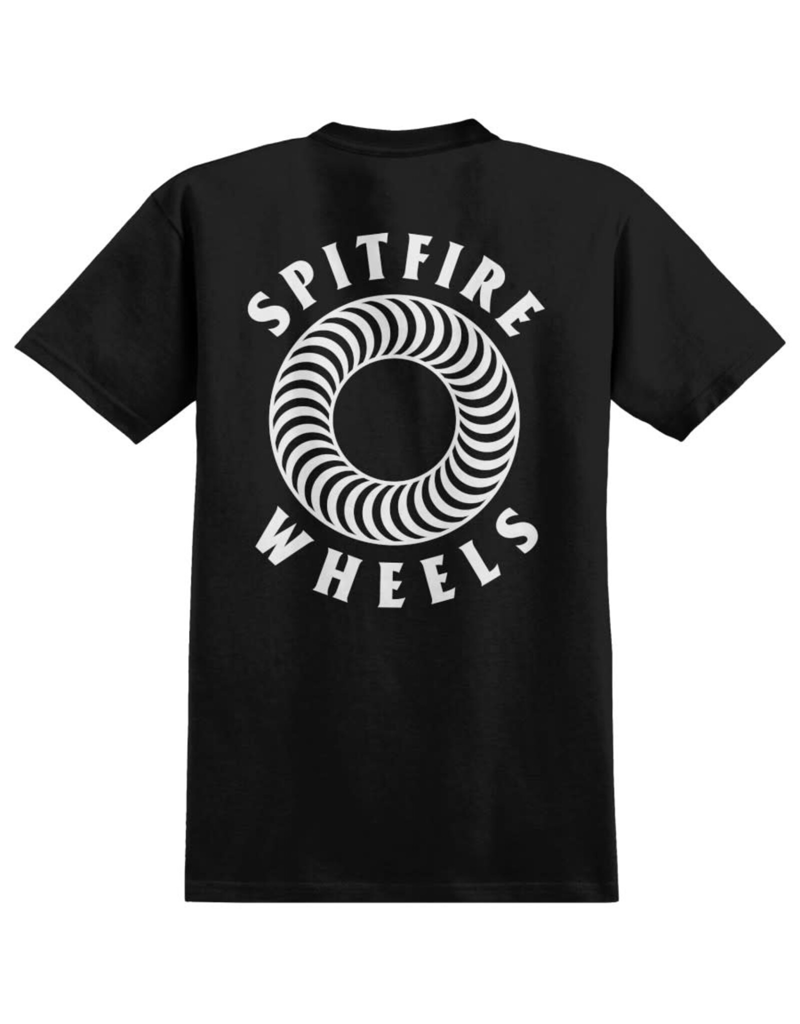 Spitfire Spitfire Tee Hollow Classic Pocket S/S (Black/White)