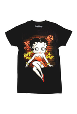 Star 500 Concert Series On Hollywood Tee Betty Boop Jumbo Wall S/S (Black)