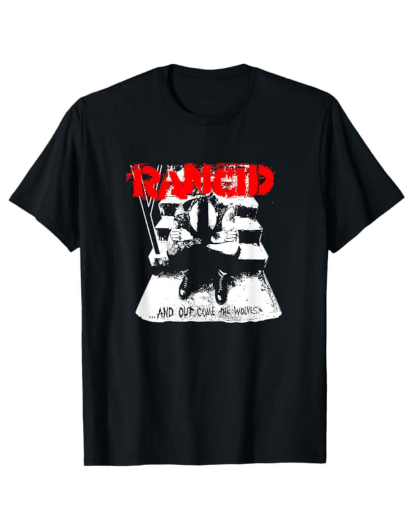 Star 500 Concert Series On Hollywood Tee Rancid Out Come The Wolves S/S (Black)