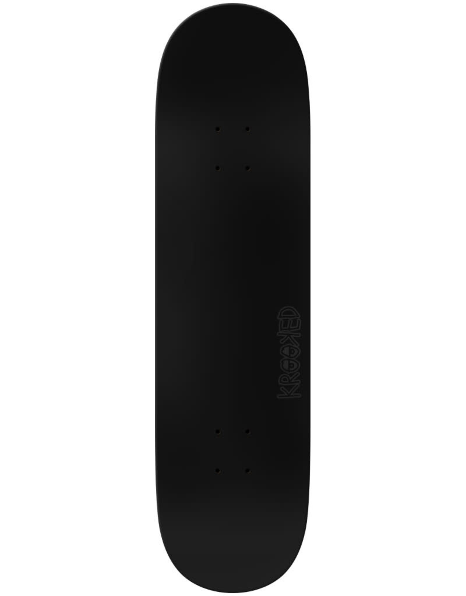 Krooked Krooked Deck Team Eyes Black (8.5)