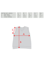 GX1000 GX-1000 Vest Knit Jacquard (Brown)