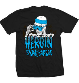 Heroin Heroin Tee Skeleton S/S (Black)