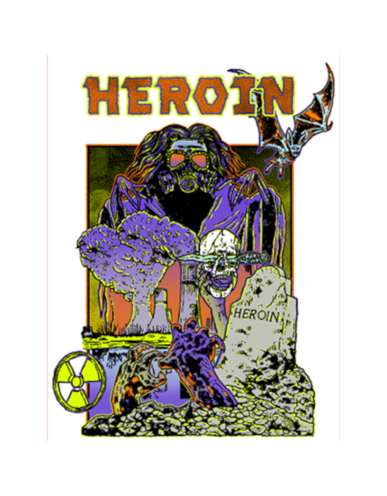 Heroin Heroin Sticker HO 24 Nuked