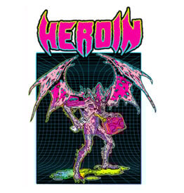 Heroin Heroin Sticker HO 24 Bat Man