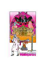 Heroin Heroin Sticker HO 24 Pig Men