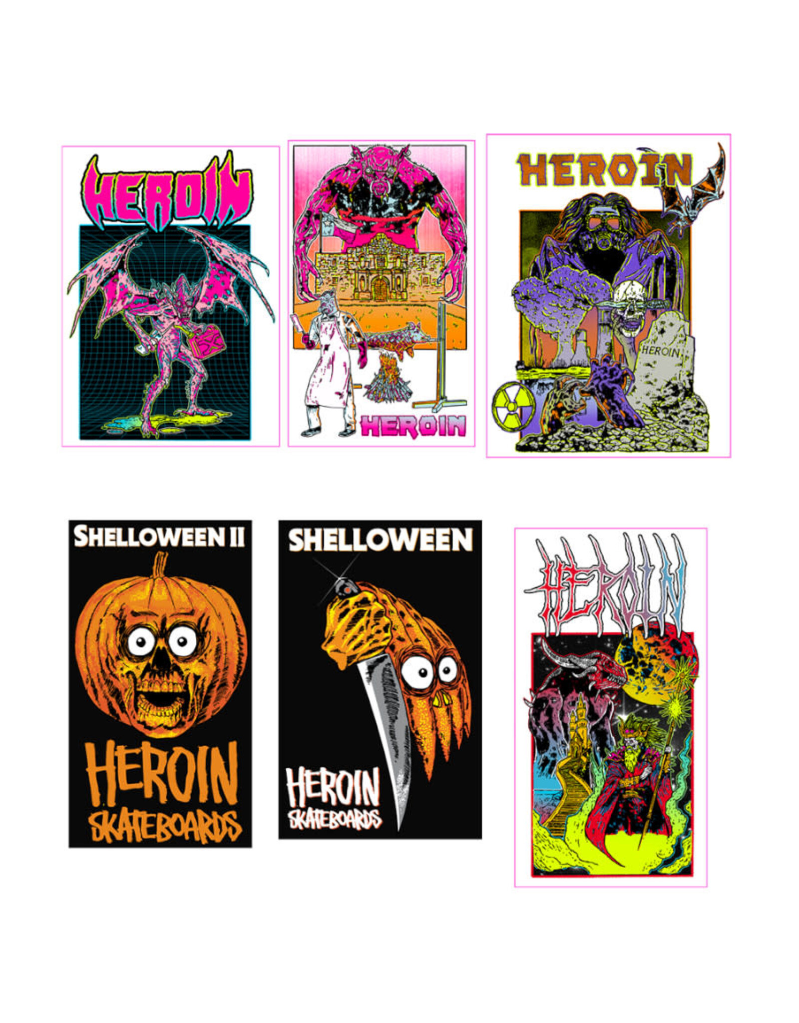 Heroin Heroin Sticker HO 24 Pig Men