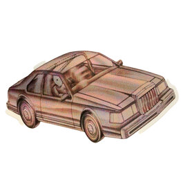 Hockey Hockey Sticker FA 24 Race Car