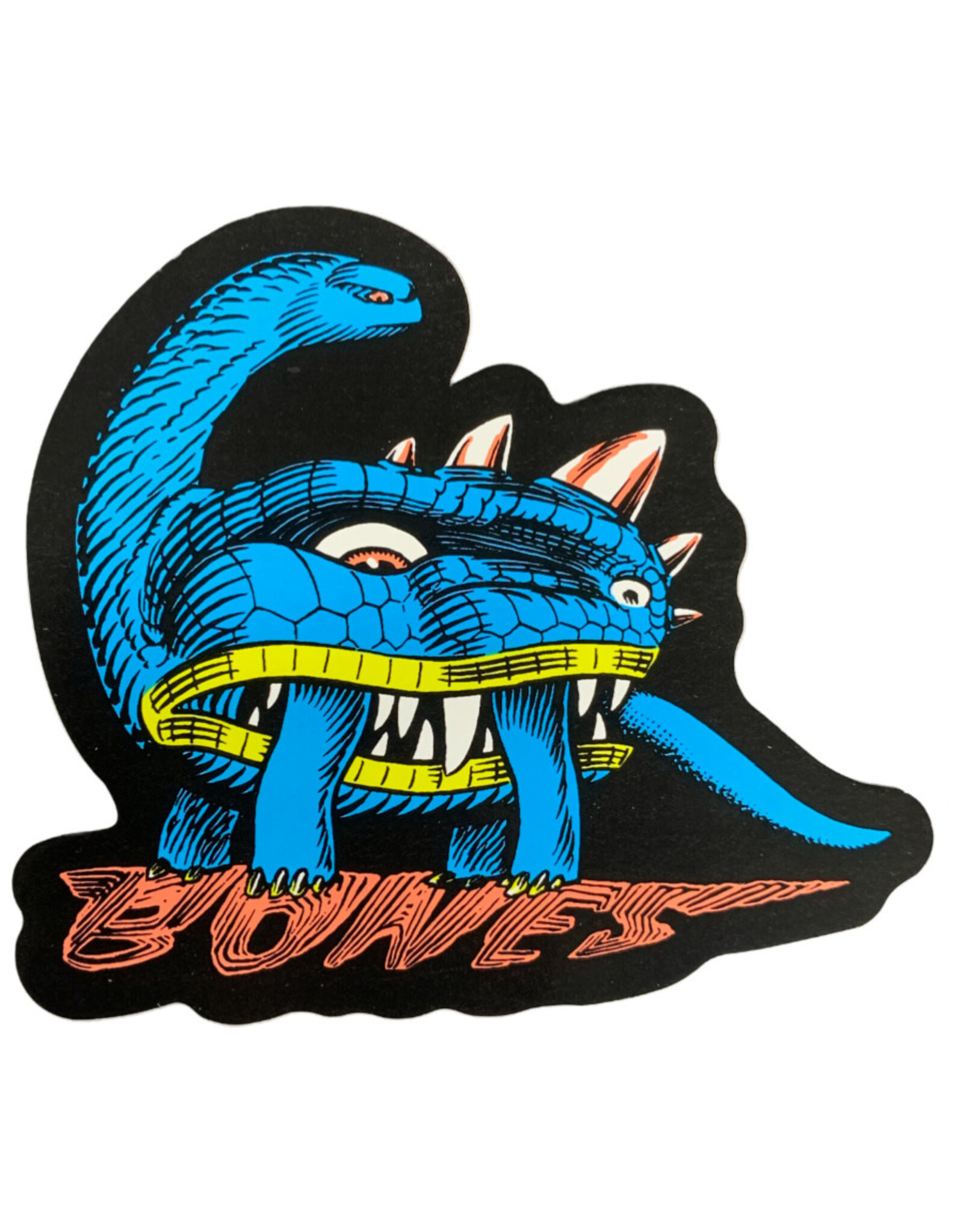 Bones Bones Sticker Bones-asaurus (Blue)