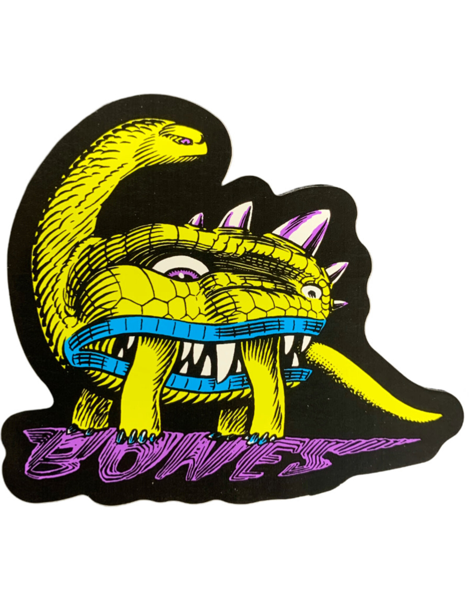 Bones Bones Sticker Bones-asaurus (Yellow)