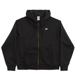 Nike SB Nike SB Hood Logo Fleece Essential Full Zip (Black/White)