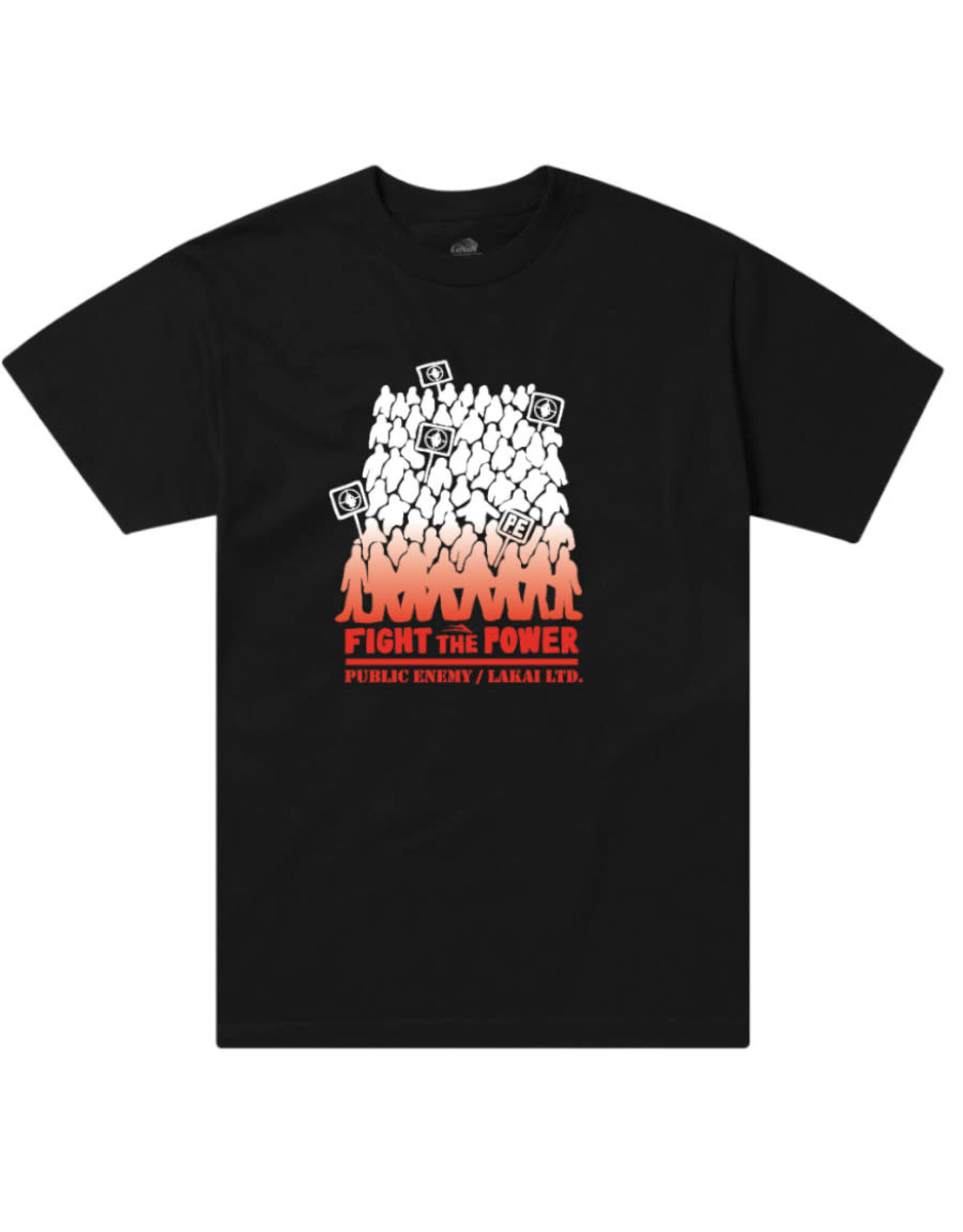 Lakai Shoes Lakai Tee X Public Enemy Fight The Power  S/S (Black)