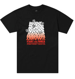 Lakai Shoes Lakai Tee X Public Enemy Fight The Power  S/S (Black)