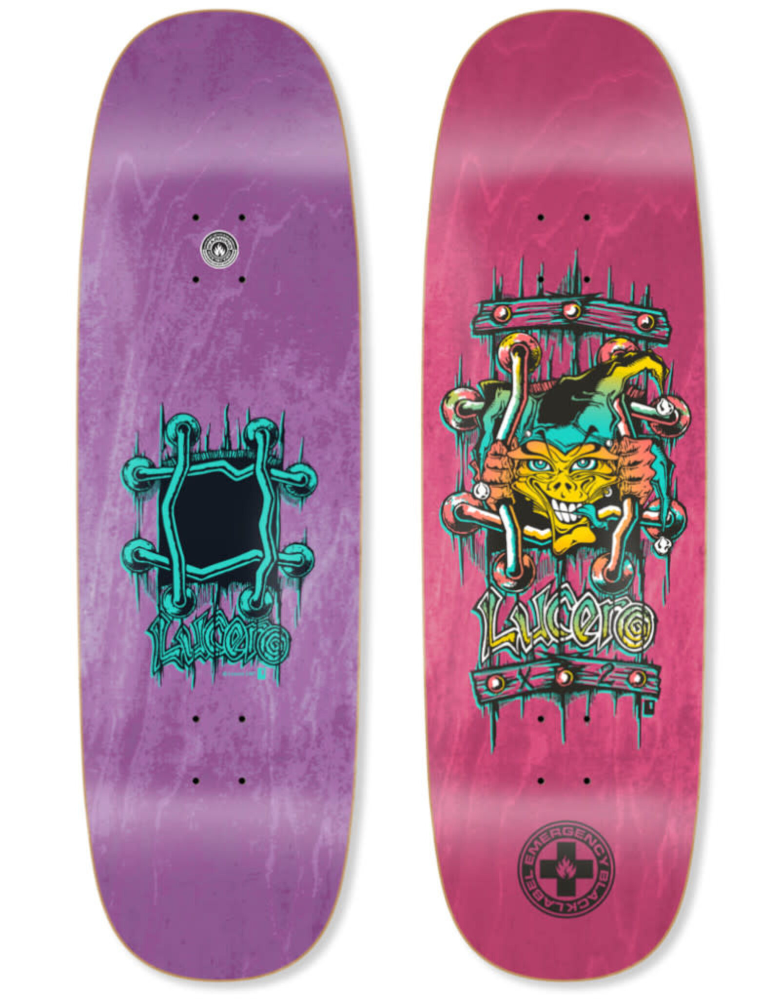 Black Label Black Label Deck John Lucero X2 Tugboat Shape (9.5)