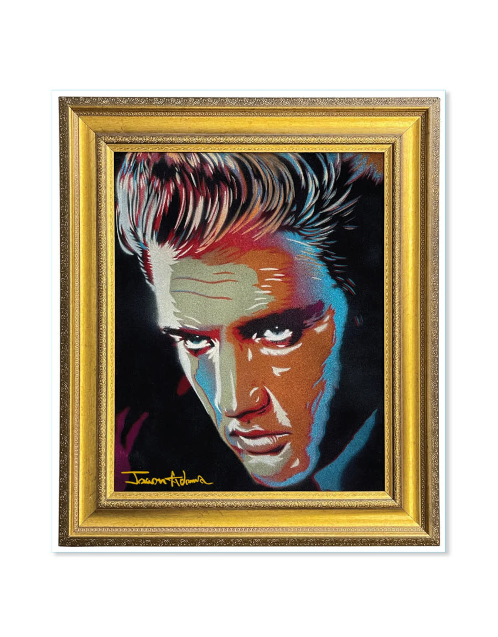 Black Label Black Label Sticker Jason Adams All Shook Up