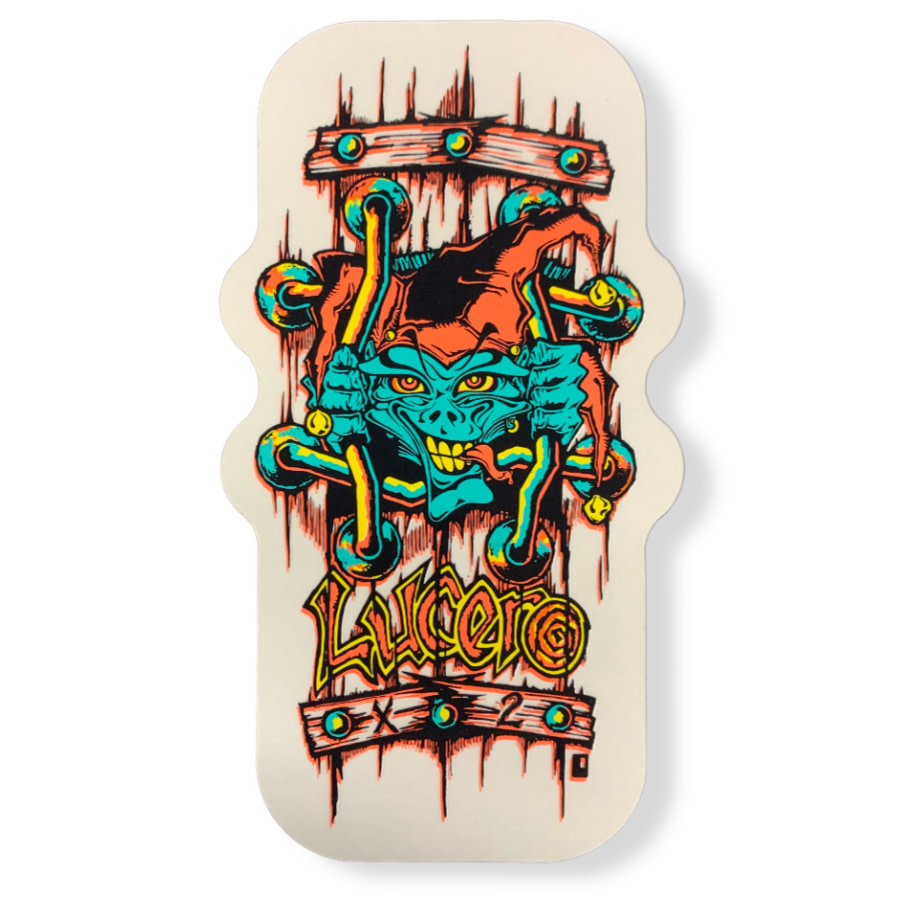 Black Label Sticker Lucero X2 Bars Small (Assorted) - Stix SGV