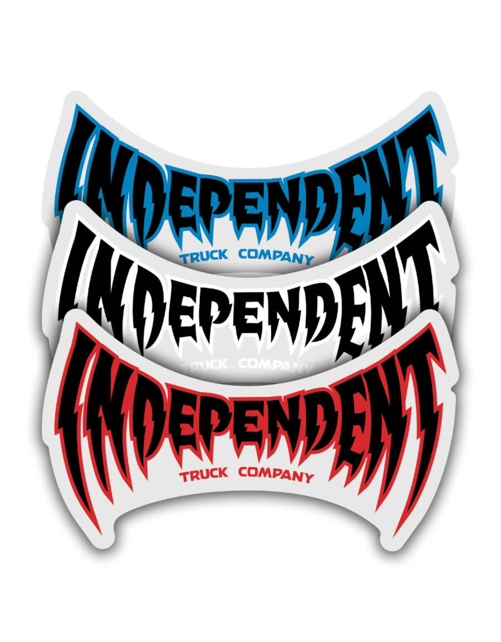 Independent Independent Sticker Voltage Span Clear Mylar Assorted (6 Inches)