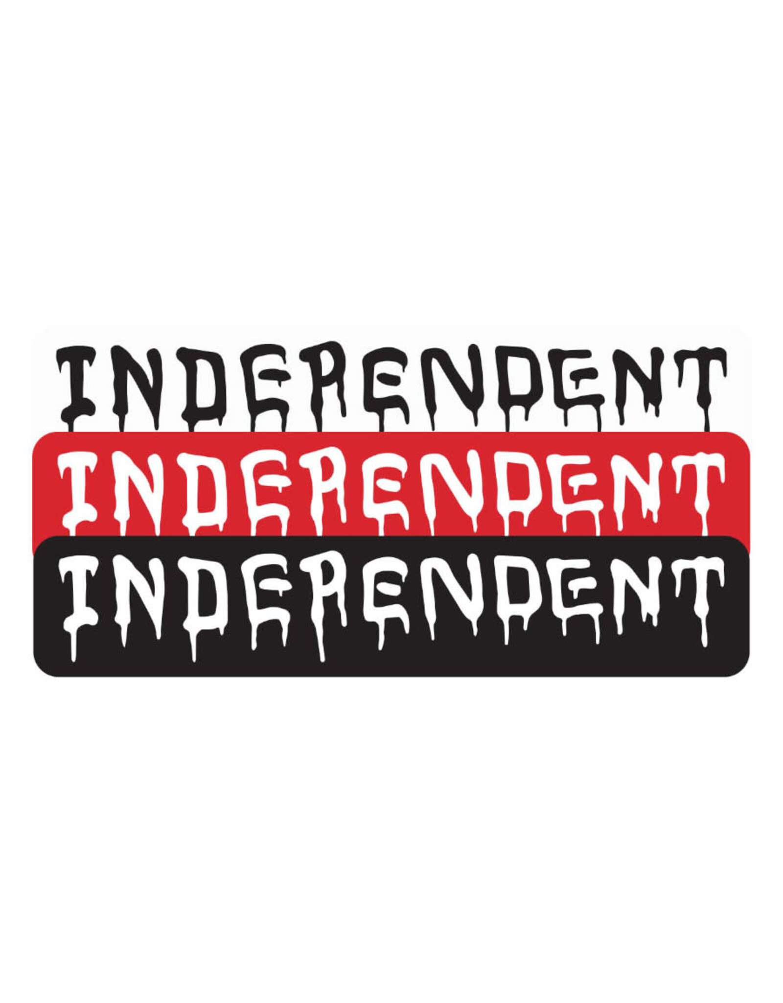 Independent Independent Sticker Vandal Clear Mylar Assorted (6 Inches)