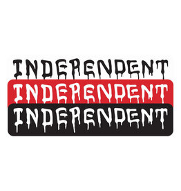 Independent Independent Sticker Vandal Clear Mylar Assorted (6 Inches)