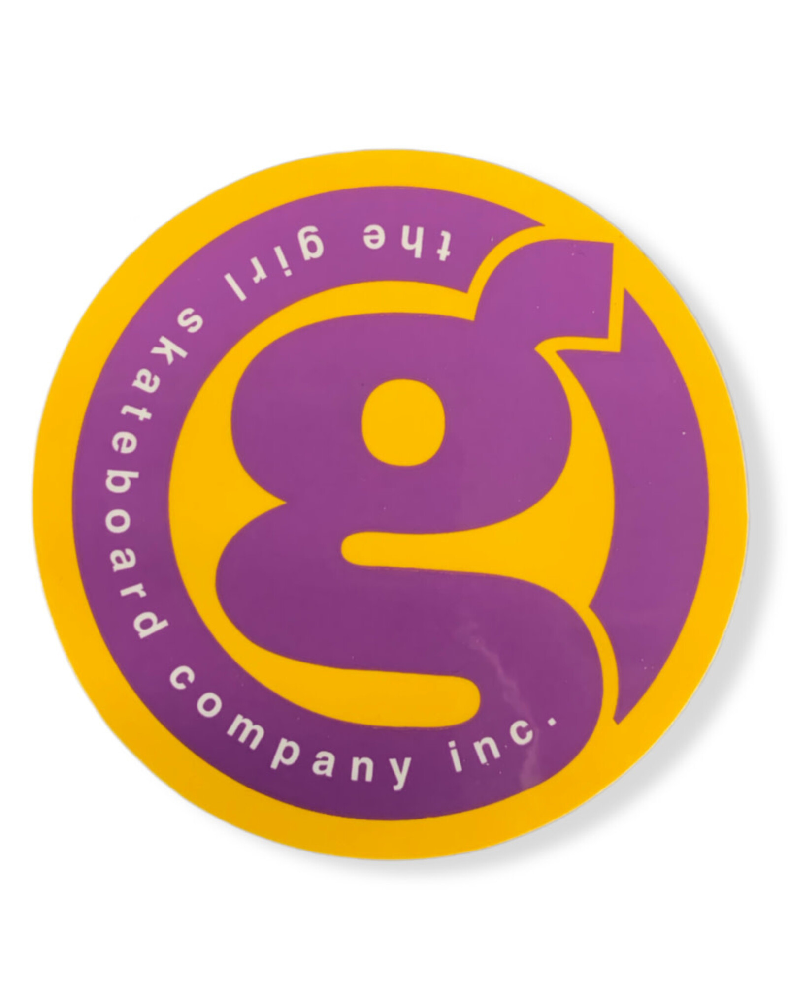 Girl Girl Sticker Nuevo G (Purple/Gold)