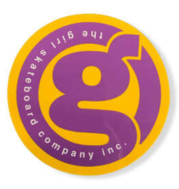 Girl Girl Sticker Nuevo G (Purple/Gold)