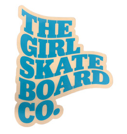 Girl Girl Sticker Nuevo The Skateboard Company