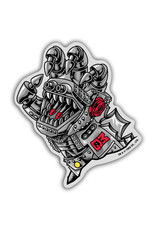 Santa Cruz Santa Cruz Sticker Godzilla Vs (4-Pack)