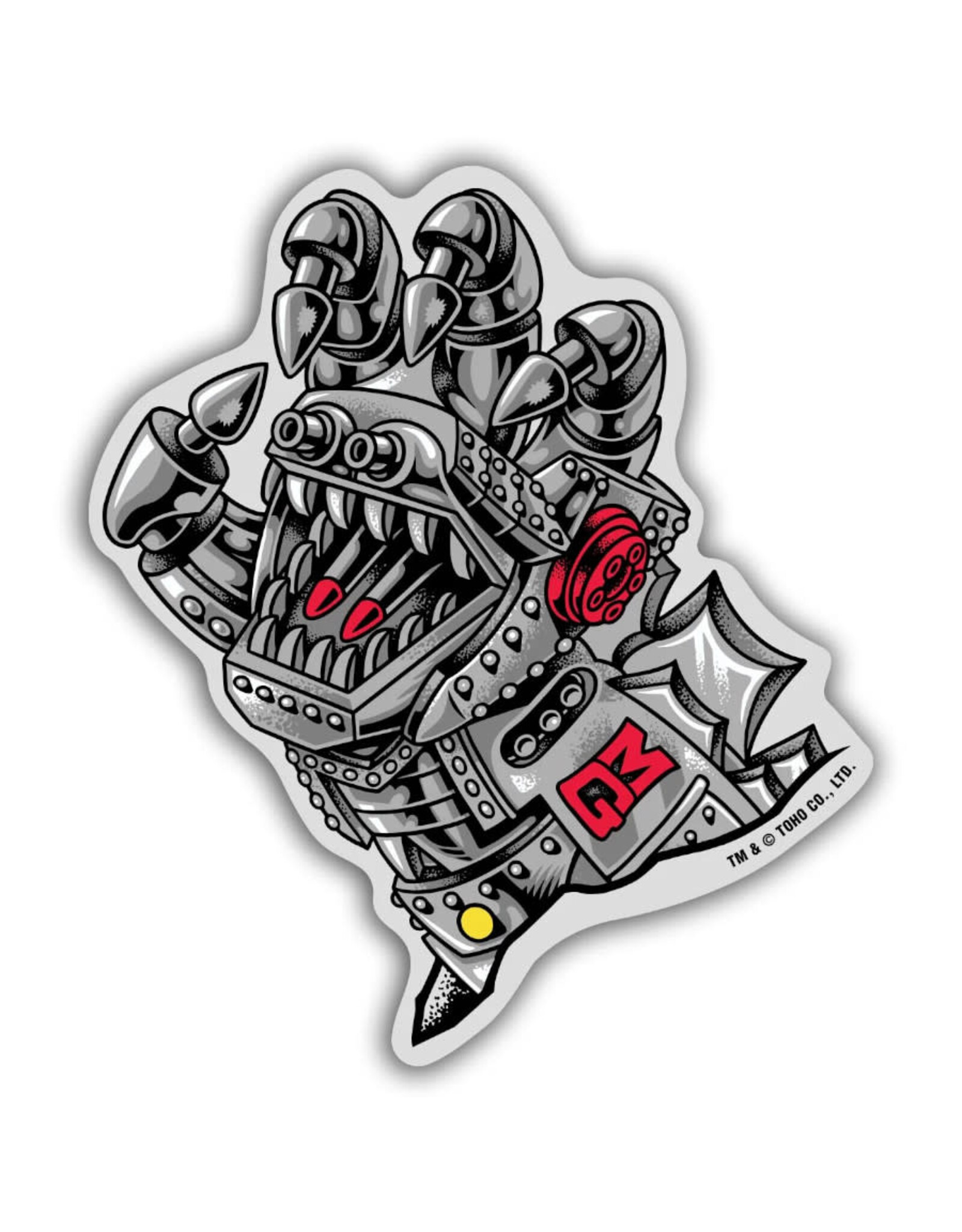 Santa Cruz Santa Cruz Sticker Godzilla Vs (4-Pack)