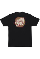 Santa Cruz Santa Cruz Tee Scrawl Brick Dot Heavyweight S/S (Black)