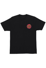 Santa Cruz Santa Cruz Tee Meek Scratched Slasher Heavyweight S/S (Black)