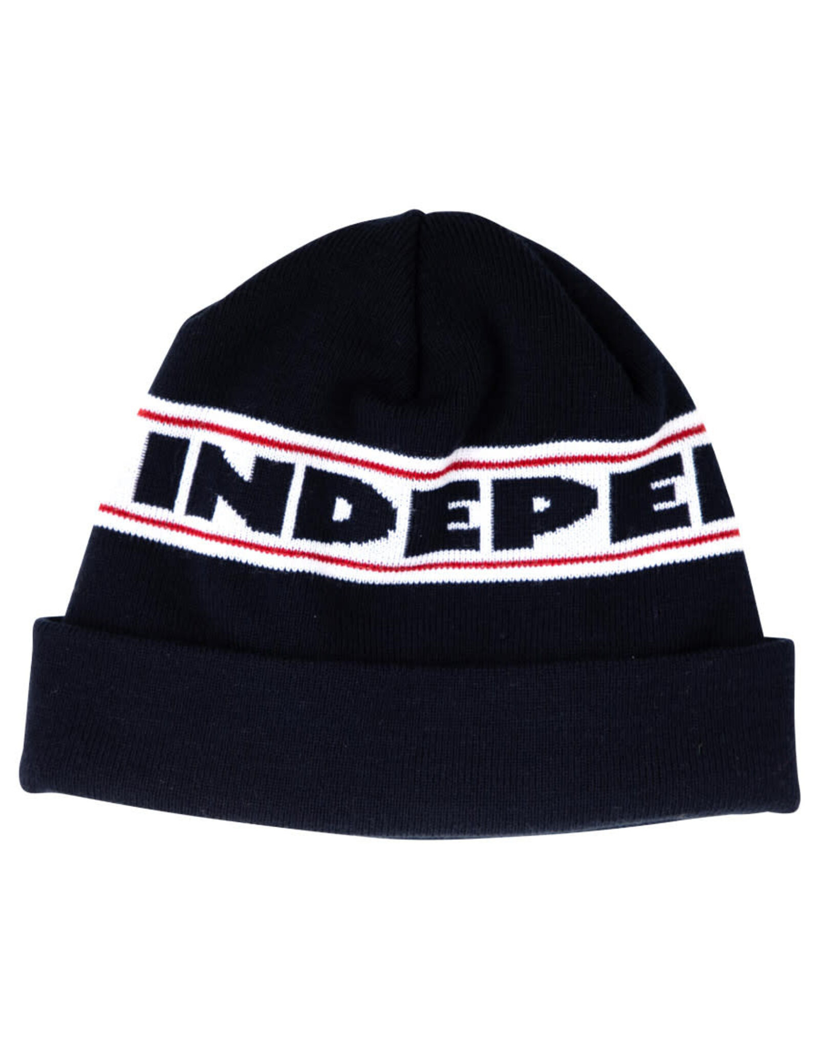 Independent Beanie Bar Logo Long Shoreman Cuff (Navy) - Stix SGV