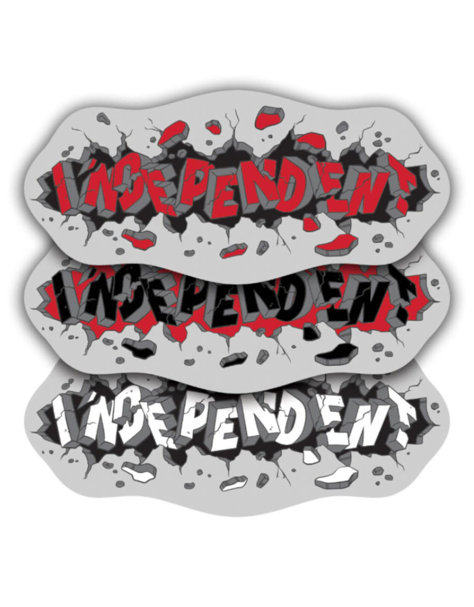 Independent Independent Sticker Outbreak Assorted (6.0")