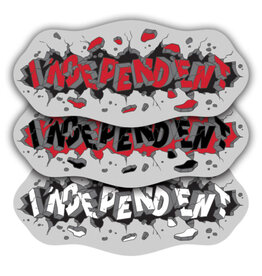 Independent Independent Sticker Outbreak Assorted (6.0")