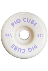 Pig Pig Wheels Cube White (52mm/97a)