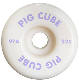 Pig Pig Wheels Cube White (52mm/97a)