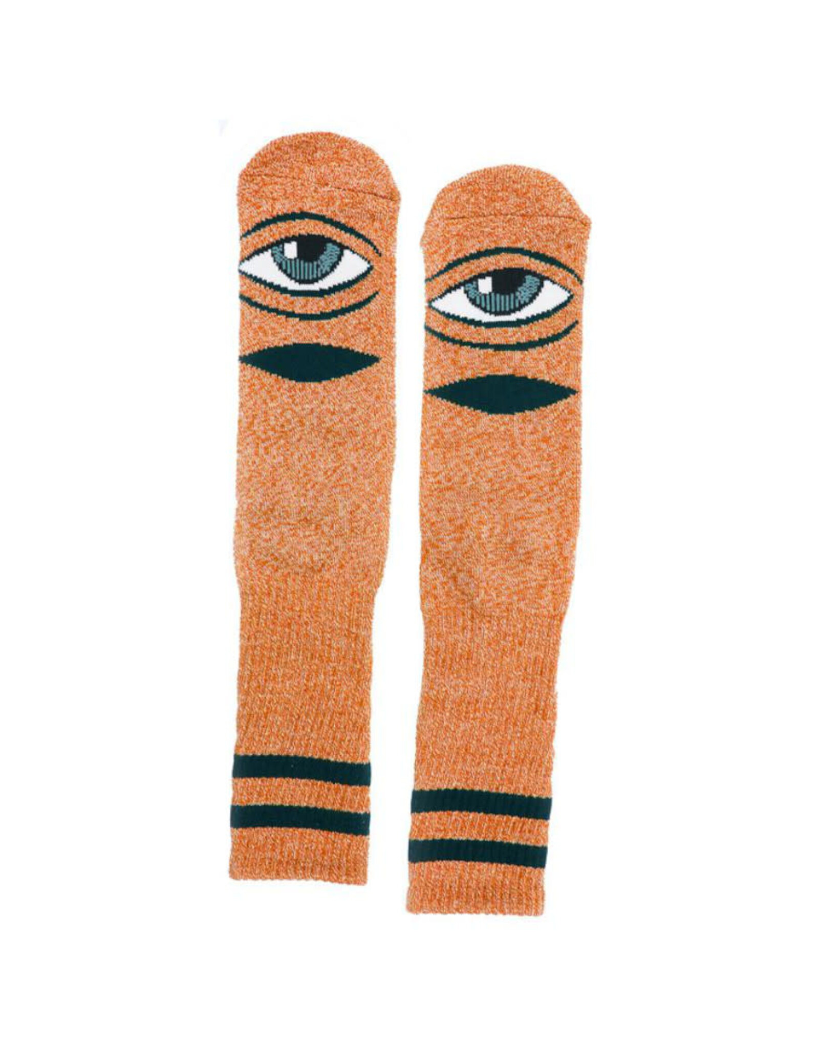 Toy Machine Toy Machine Socks Heather Sect Eye Crew (Orange Heather)